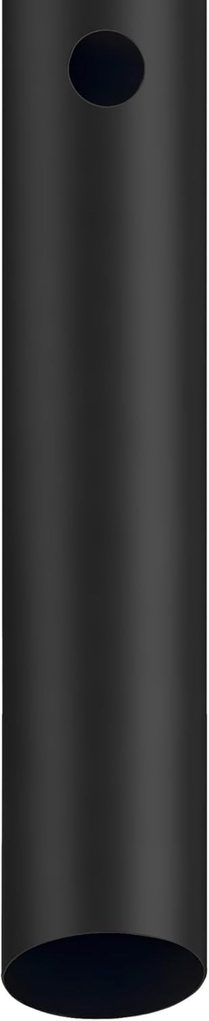 Oakmont Outdoor Lamp Post, Weather-Resistant, Powder-Coated Steel, Easy Installation, Plastic Cross-Arm, Black, 3 In. D X 80 In. H, 501817