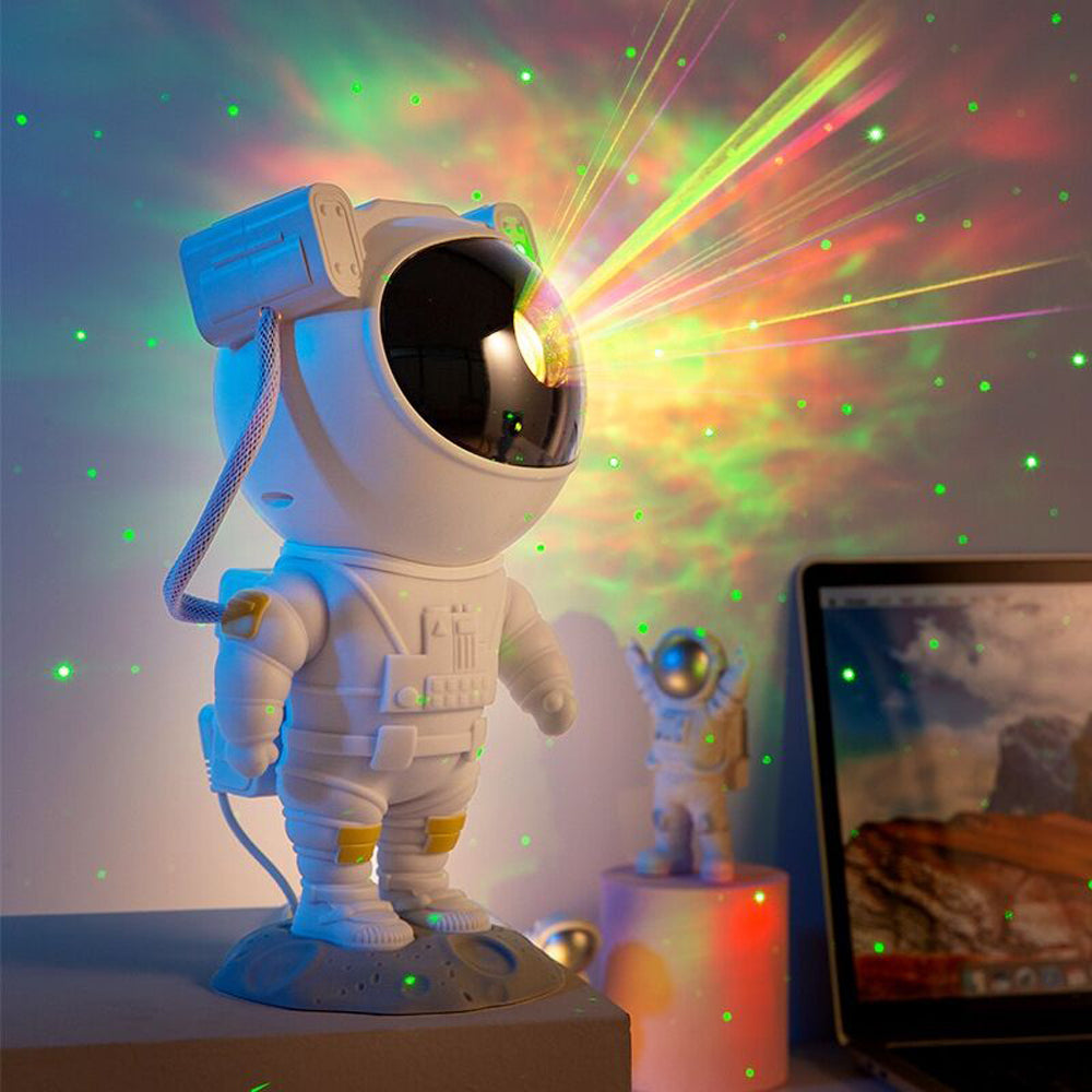 Astronaut Galaxy Projector – Starry Night Light with Nebula & Stars for Bedroom, Kids Room & Home Decor