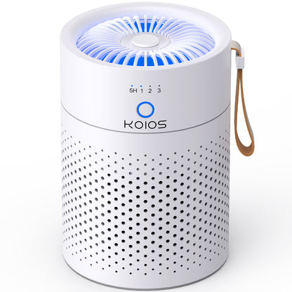 H13 True HEPA Air Purifier - Quiet Portable Air Cleaner for Bedroom, Office & Living Room