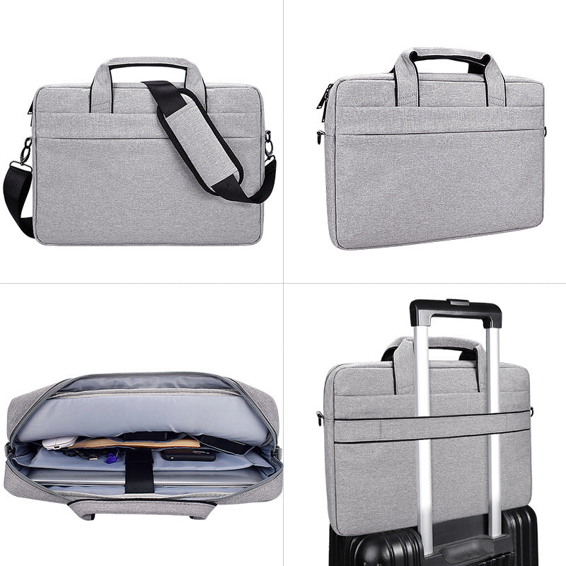 Professional Laptop Shoulder Bag - Padded Computer Briefcase for 13-15 Inch Laptops