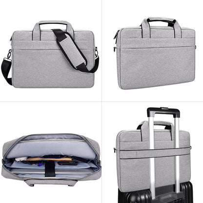 Professional Laptop Shoulder Bag - Padded Computer Briefcase for 13-15 Inch Laptops