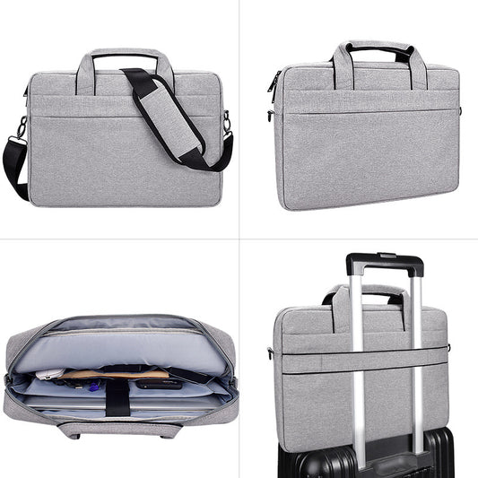 Professional Laptop Shoulder Bag - Padded Computer Briefcase for 13-15 Inch Laptops