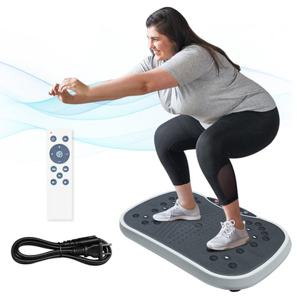 Vibration Plate Exercise Machine - Whole Body Workout Platform for Weight Loss & Toning