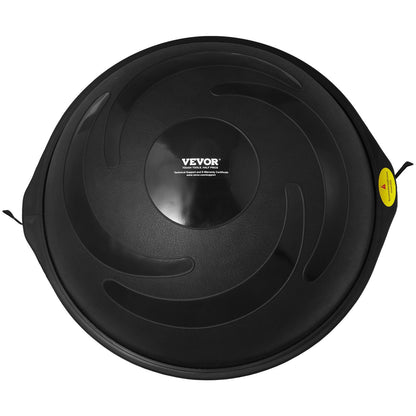 Pelota BOSU Pro de 26 pulgadas: Entrenador de equilibrio de alta resistencia con capacidad de 1500 lb para atletas avanzados, color negro