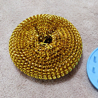 Soap Dispensing Dish Brush – Push-Button Palm Scrubber for Kitchen Cleaning