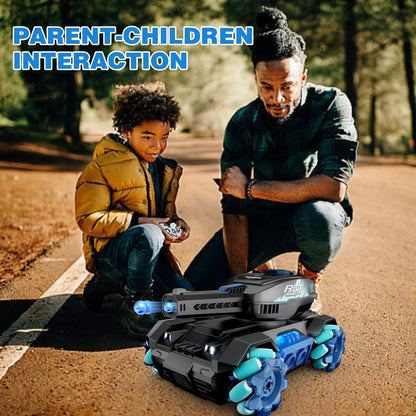 RC Tank Toy with Water Bomb - 2.4G Gesture Control Remote Control Car for Kids