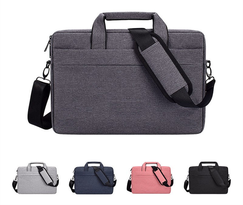 Professional Laptop Shoulder Bag - Padded Computer Briefcase for 13-15 Inch Laptops