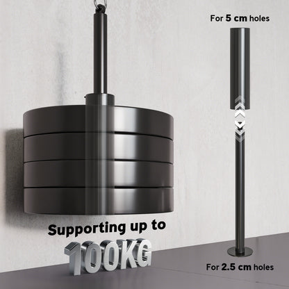 Weight Cable Pulley System for Home Gym - 220 lbs Capacity | LAT Pull Down