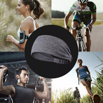 Conjunto de 5 diademas y bandas para el sudor para deportes, unisex, accesorios de fitness