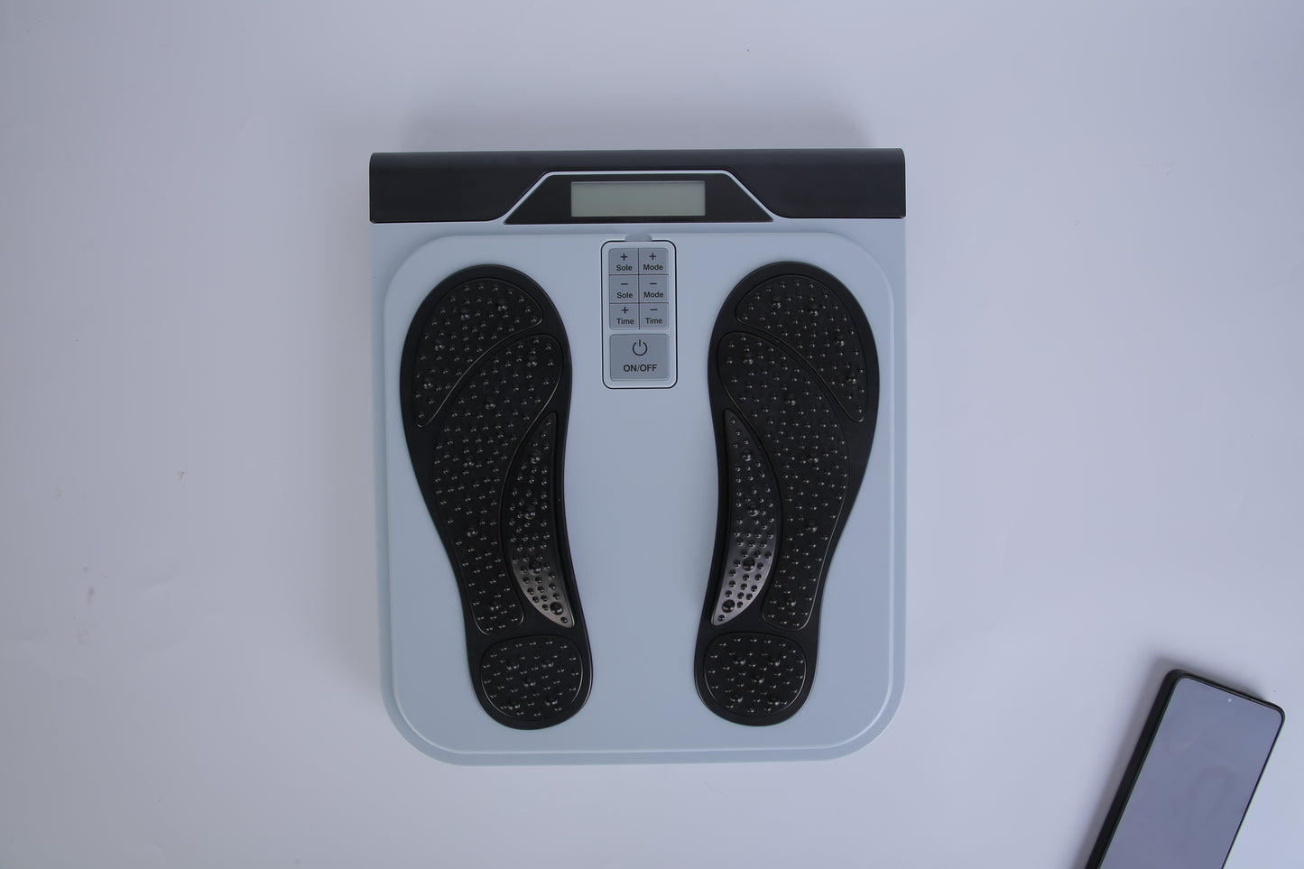 Rechargeable EMS Foot Massager - TENS Stimulator with 10 Modes & 50 Intensity Levels