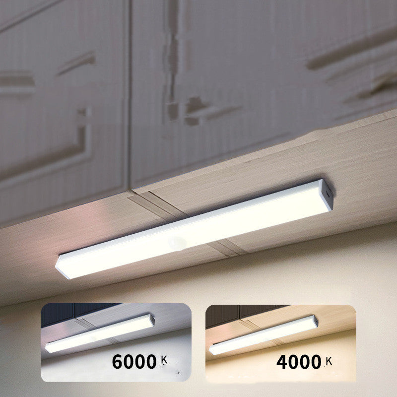Motion Sensor LED Light Bar – Wireless Under Cabinet Lighting for Kitchen, Closet, Wardrobe & Hallway