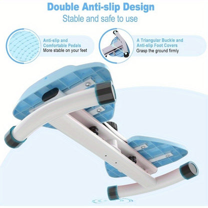Waist Twist Exercise Machine - Home Gym Core & Ab Trainer with Foot Massage