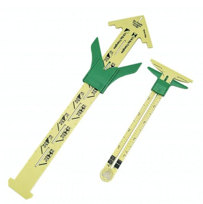 Acrylic Patchwork Ruler - Quilting & Sewing Measuring Tool with Grid Lines (8.3" x 3.1")