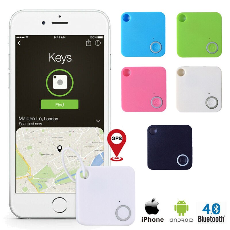Bluetooth Anti-Lost Device Tracker - Smart Key Finder for Keys, Wallet & Bags