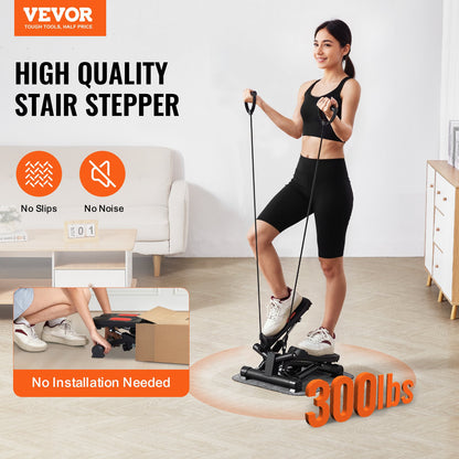 Twist Stepper for Waist & Core - Mini Stepper with Rotational Motion for Abs & Glutes - 330lbs