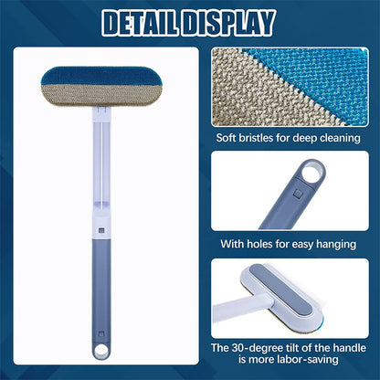 4-in-1 Pet Hair Remover Brush – Multi-Purpose Cleaning Tool for Dog & Cat Hair, Furniture & Windows