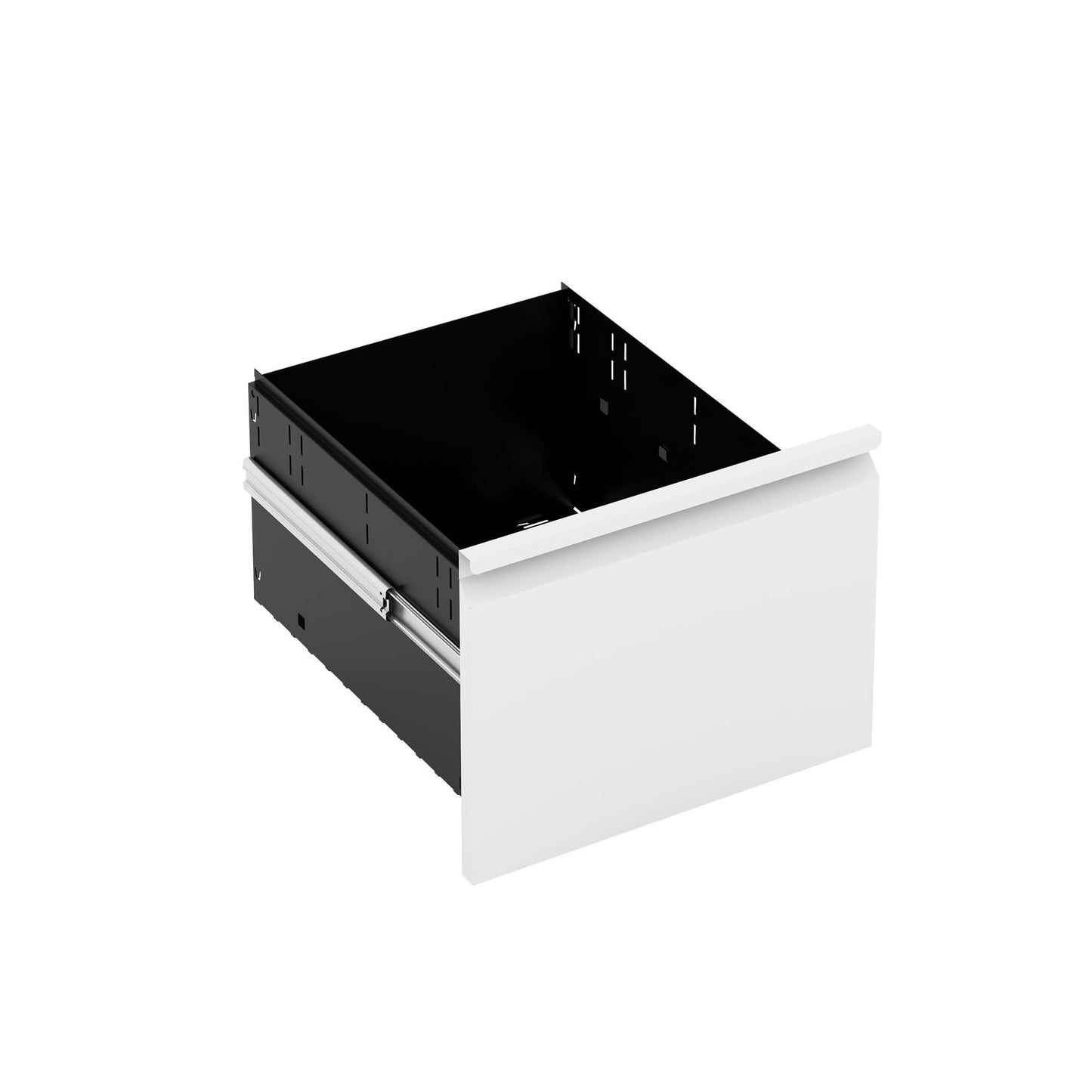 3-Drawer Mobile File Cabinet with Lock - Metal Filing Cabinet for Home Office