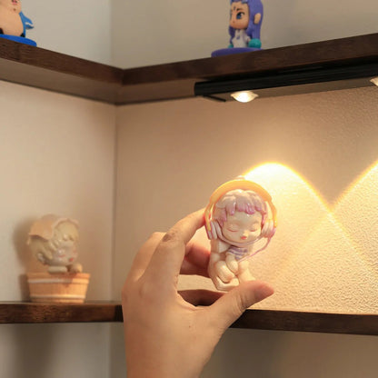 90 Degree Corner Wall Shelf - Space-Saving Floating Bookshelf for Home & Office