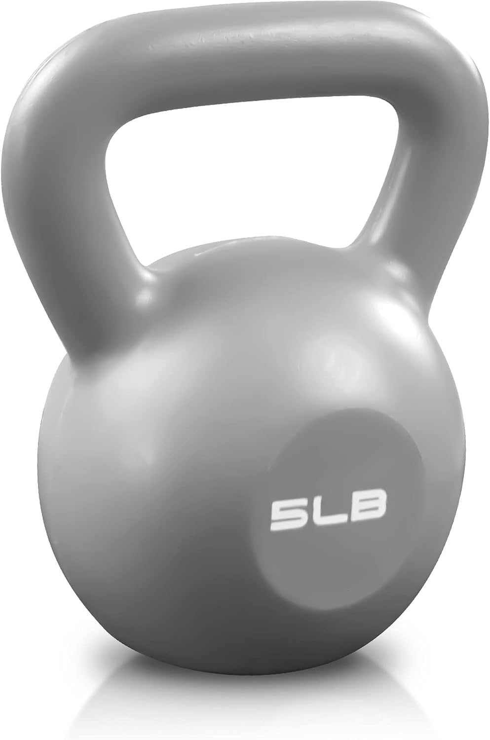 5 LB Kettlebell Set - Vinyl Coated Weight Set for Women's Home Gym Strength Training