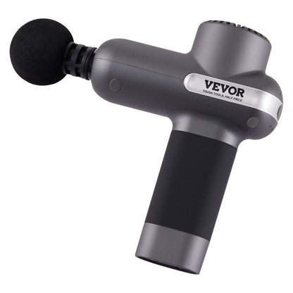 VEVOR Massage Gun - Deep Tissue Percussion Massager | 5 Speeds & 6 Heads