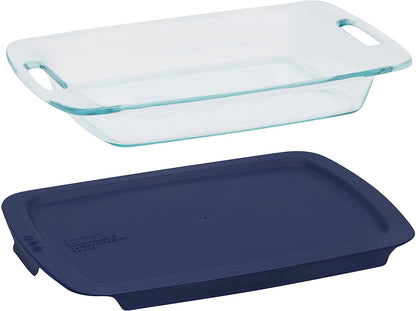 Easy Grab 8-Piece Glass Bakeware and Food Storage Set