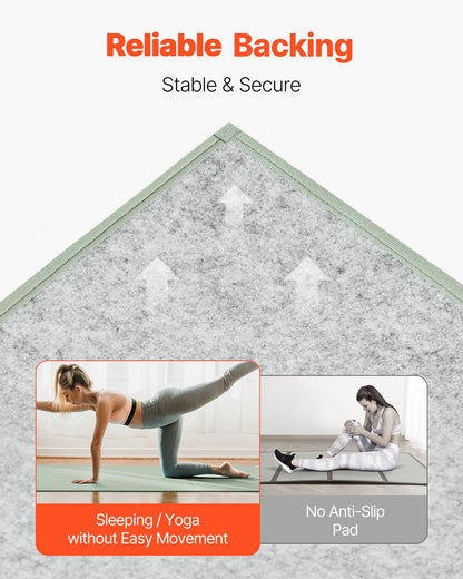 Japanese Tatami Mat - King Size Natural Rush Grass Floor Mattress for Meditation & Yoga