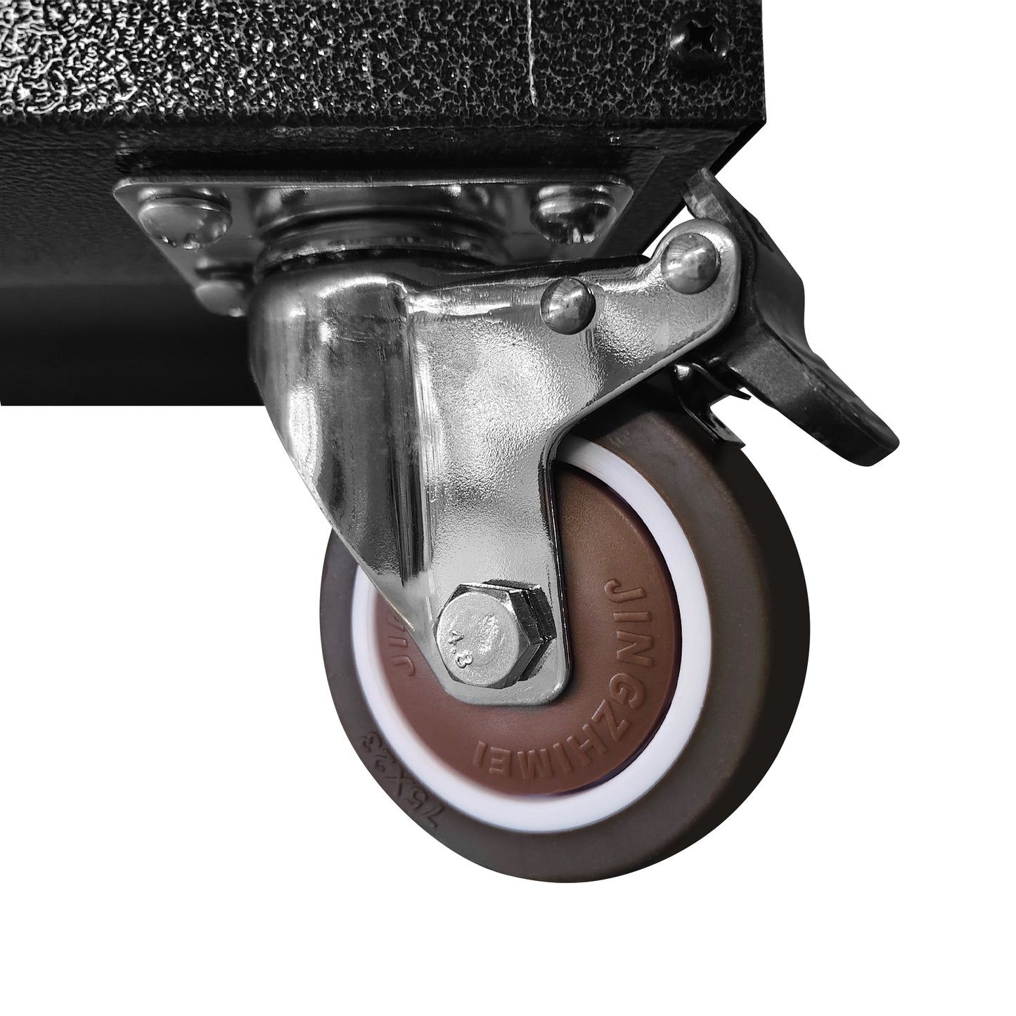 Mobile Tool Cabinet with Wheels - Heavy-Duty Rolling Storage with Drawer & Locking Doors