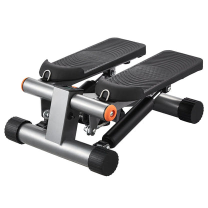 Hydraulic Stair Stepper with Resistance Bands - Compact Exercise Machine for Home