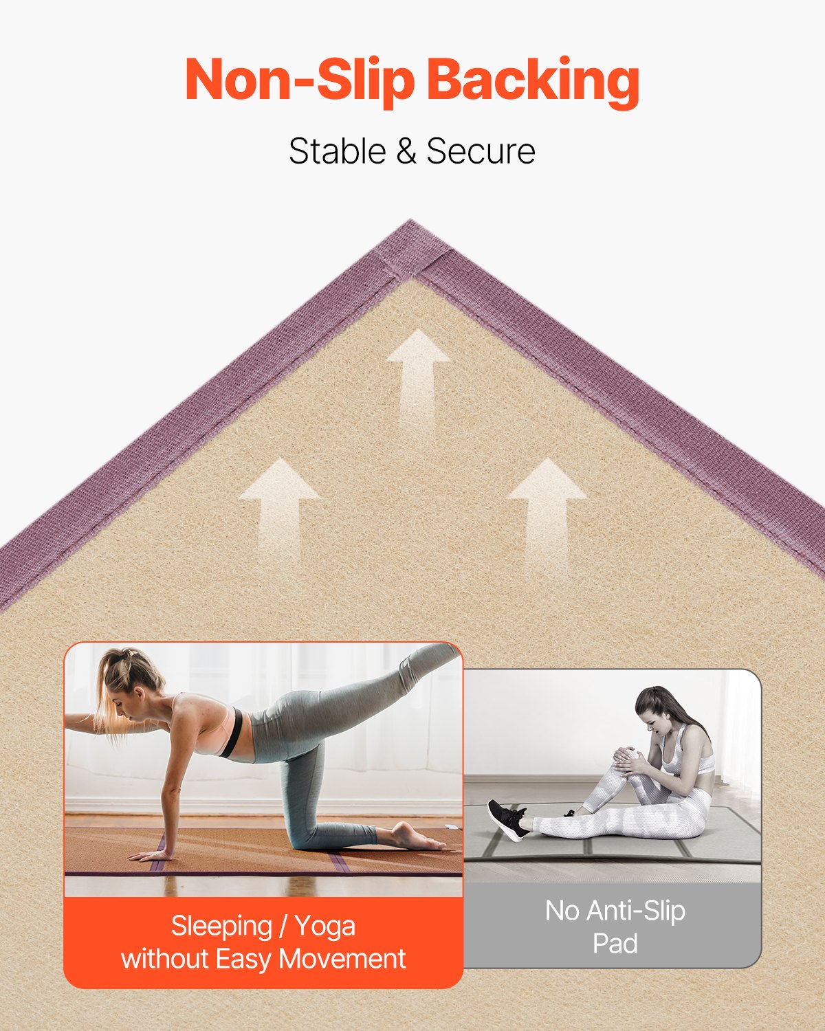 Japanese Rattan Tatami Mat - 80" x 39" Handwoven Summer Sleeping Mat for Meditation & Yoga