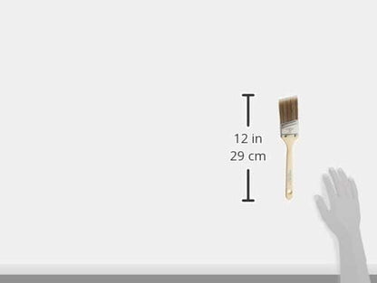 Paint Brush Set - 3-Pack - 2" Angle Brushes for All Latex and Oil Paints & Stains - Home Improvement - Interior & Exterior Use