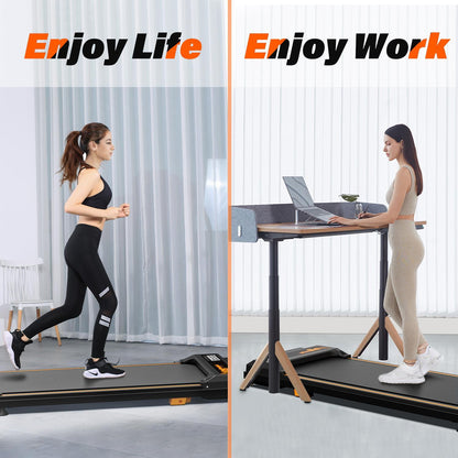 Treadmill with Remote Control - 3-Level Incline & LED Display for Home Cardio Workouts