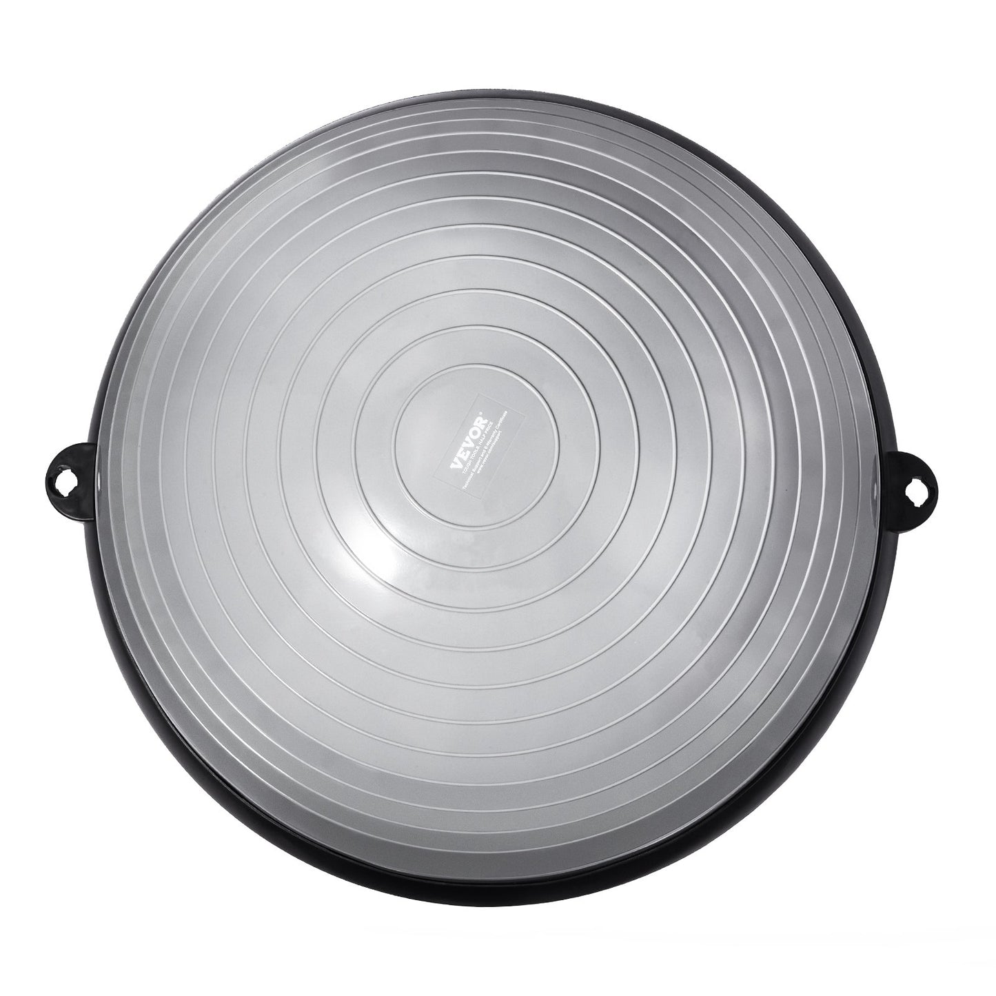 BOSU Ball Balance Trainer 23 Inch - Half Exercise Ball with Resistance Bands for Core, Stability & Yoga - 660lbs Gray