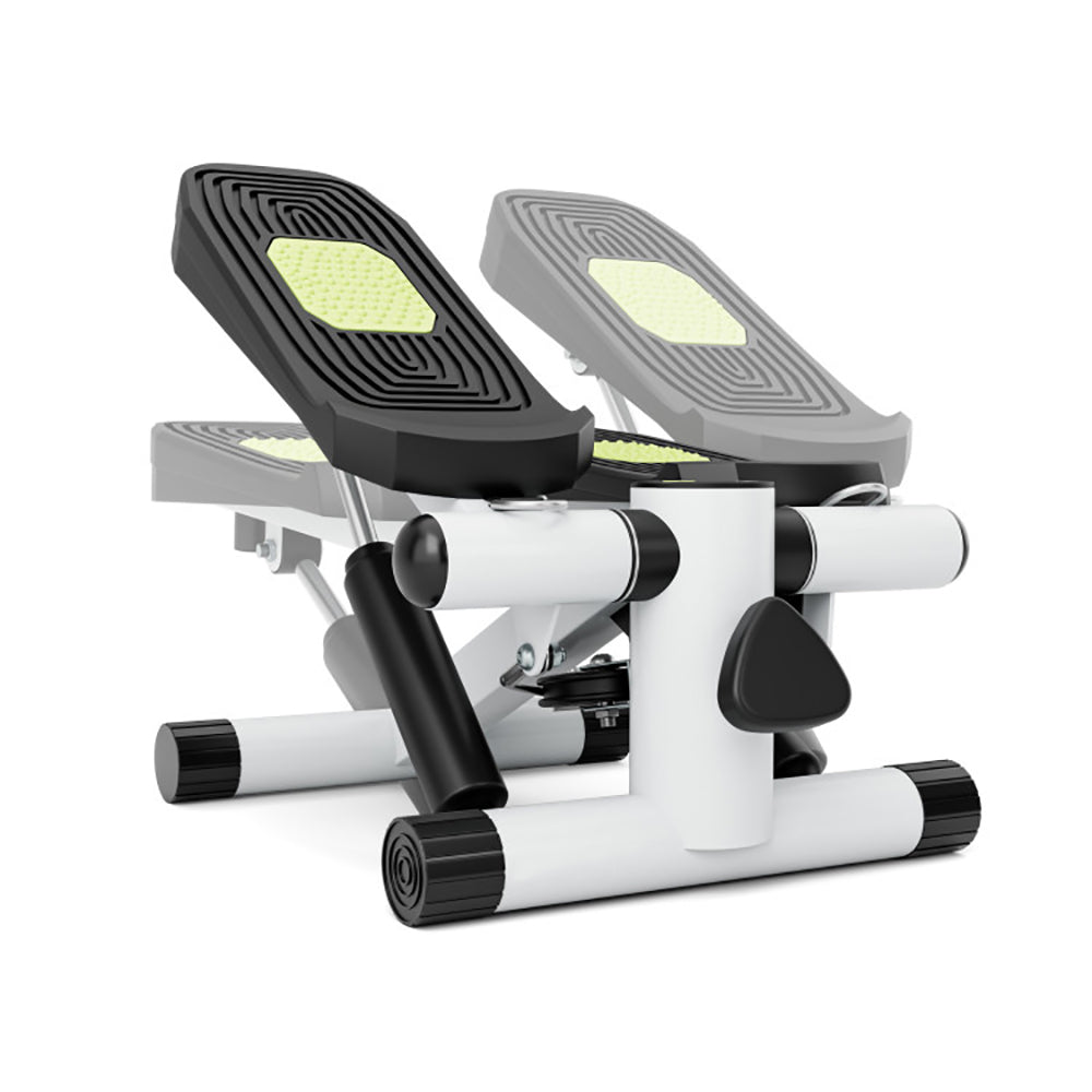 Mini Stepper with Adjustable Height & Resistance Bands - 220 lbs Capacity