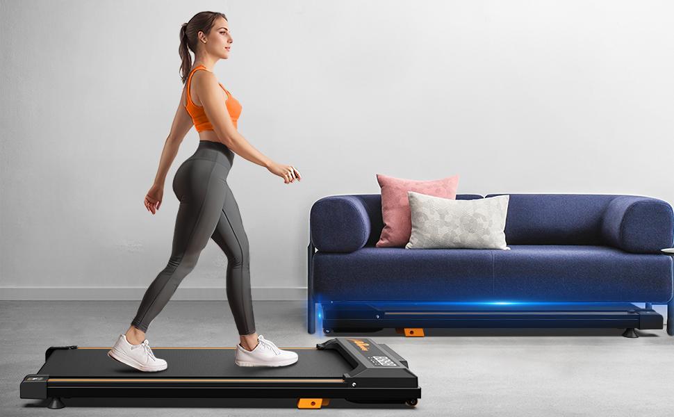 Treadmill with Remote Control - 3-Level Incline & LED Display for Home Cardio Workouts