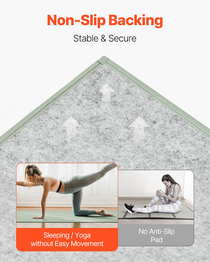 Japanese Tatami Mat - Twin Size Natural Rush Grass Floor Mattress for Meditation & Yoga