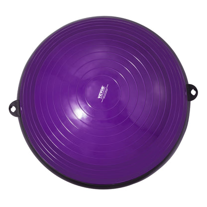 BOSU Ball Balance Trainer 23 Inch - Half Exercise Ball with Resistance Bands for Core, Stability & Yoga - 660lbs
