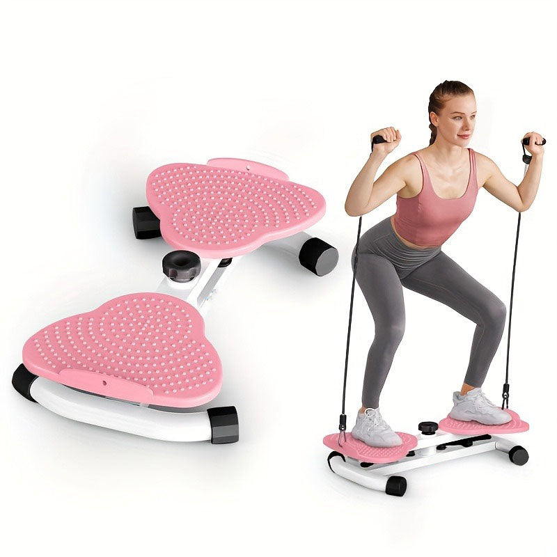 Waist Twist Exercise Machine - Home Gym Core & Ab Trainer with Foot Massage