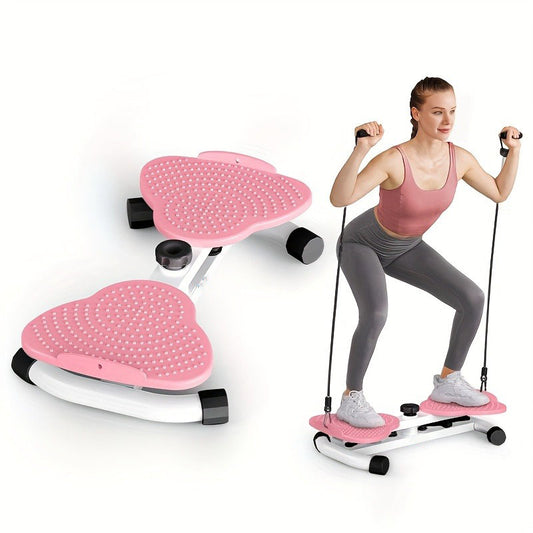 Waist Twist Exercise Machine - Home Gym Core & Ab Trainer with Foot Massage